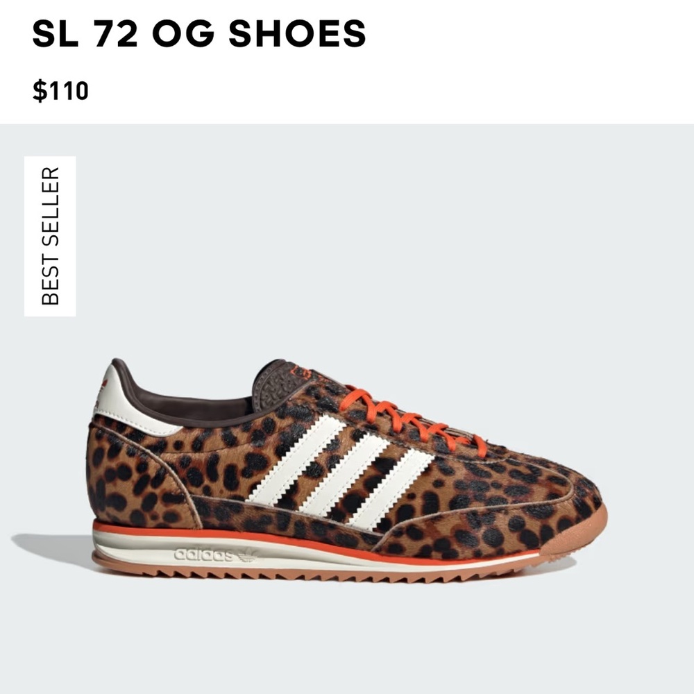 Adidas Leopard SL 72 OG Shoes//7.5M/9W